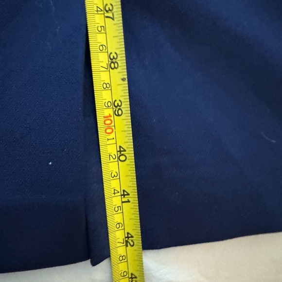 The Fold London Alura Dress in navy stretch size 12 (uk 16) - Picture 4 of 5